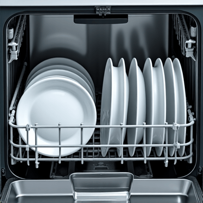 Professional technician repairing a leaking dishwasher in a Sacramento home.