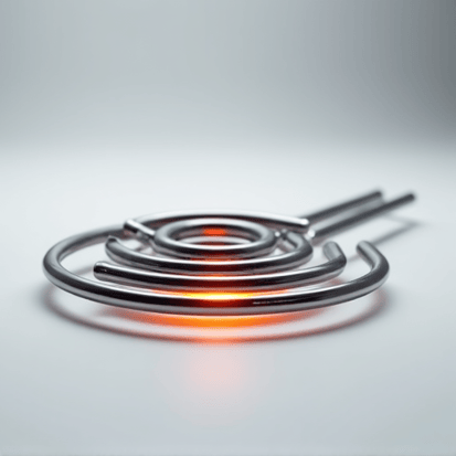 Close-up of a technician replacing a heating element inside a residential dryer unit.