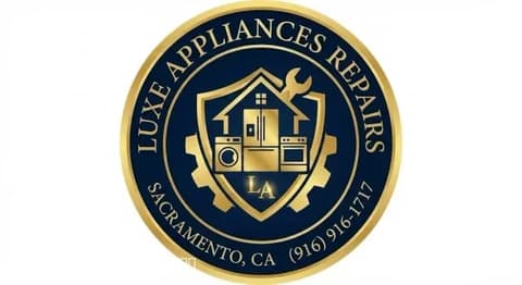 Luxe Appliances Repairs logo for Sacramento CA appliance repair services.