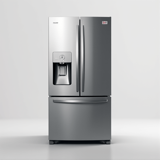 Luxe Appliances Repairs technician servicing a refrigerator in a Sacramento kitchen.