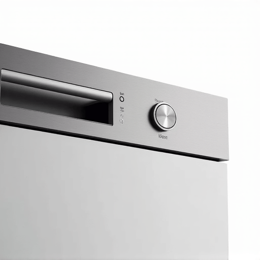 Certified technician installing a new component during a professional dishwasher repair service.