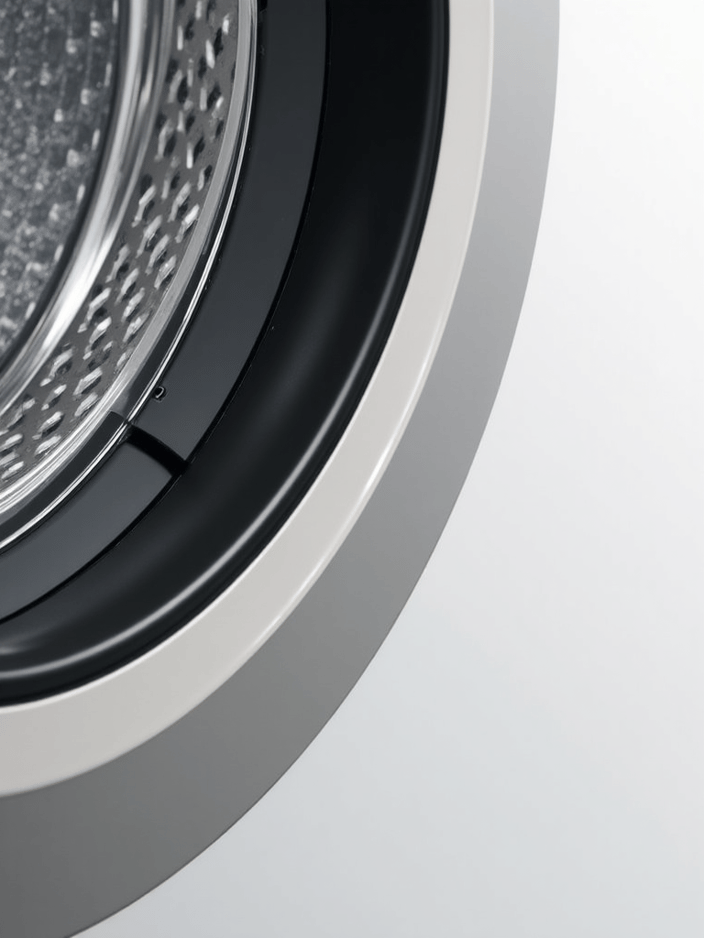 Local appliance repair technician inspecting a washing machine in the Sacramento area.