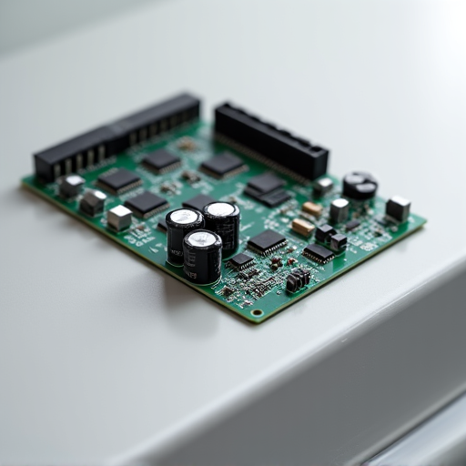 Specialist replacing a control board on a modern built-in dishwasher unit.